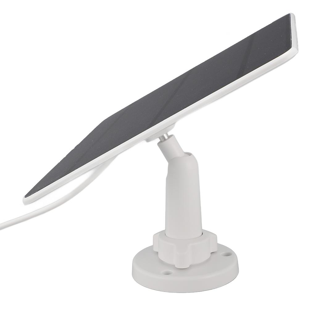 12W Solar Panel for Security Camera Monocrystalline Silicon Outdoor Solar Panel Charger for Doorbell