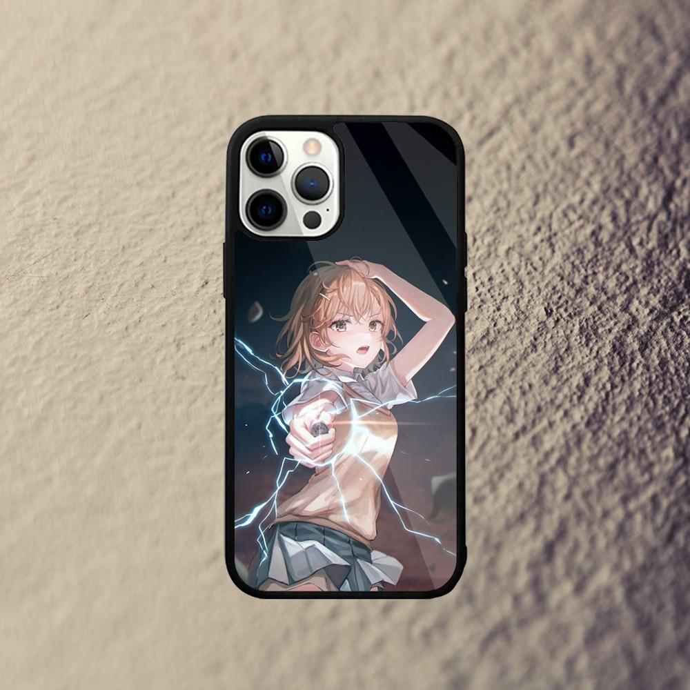M-Misaka Mikoto Cute Anime Phone Case For iPhone 15,14,13,12,11,Plus,Pro,Max Mini Magsafe Magnetic Wireless Charging
