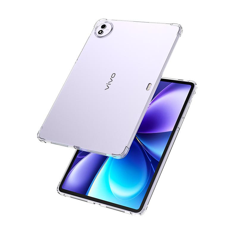 Compatible vivo Pad 6 Pro Four-Corner Airbag Shock-Absorbing Transparent TPU Soft Protective Case 132 Inches 2026 China