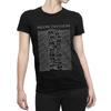 Meow Division Unknown Pleasures Unisex T-shirt Joy Division Funny Rock Tee