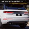 Bison Mounta Aluminum License Plate 6 X 12 Inch Metal Car Front License Plate Cover Car Decor Accessory Novelty Vanity Decoration Tag With 4 Holes