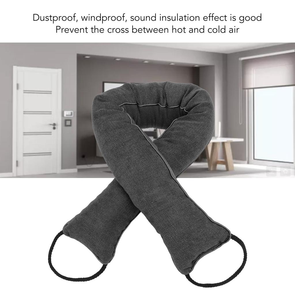 Door Snake Draft Stopper Dustproof Noise Blocking Washable Under Door Draft Blocker for Home