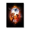 ET Alien Movie Ретро ностальгический постер, украшение, фреска и настенная живопись для гостиной, холст, картина для современного домашнего декора, без рамки