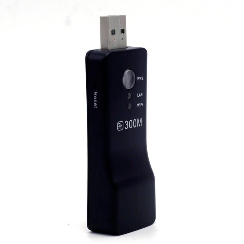 USB Wireless Repeater & Signal Amplifier Router 300M (Model UE01)