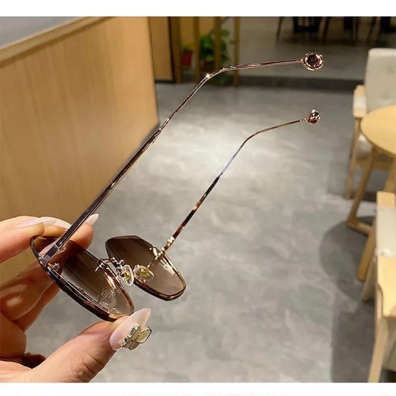 Дизайн бренда Мода Новые Многоугольные Металлические Солнцезащитные Очки Ретро Женские Очки Классический Тренд Роскошные Водительские Дорожные Очки