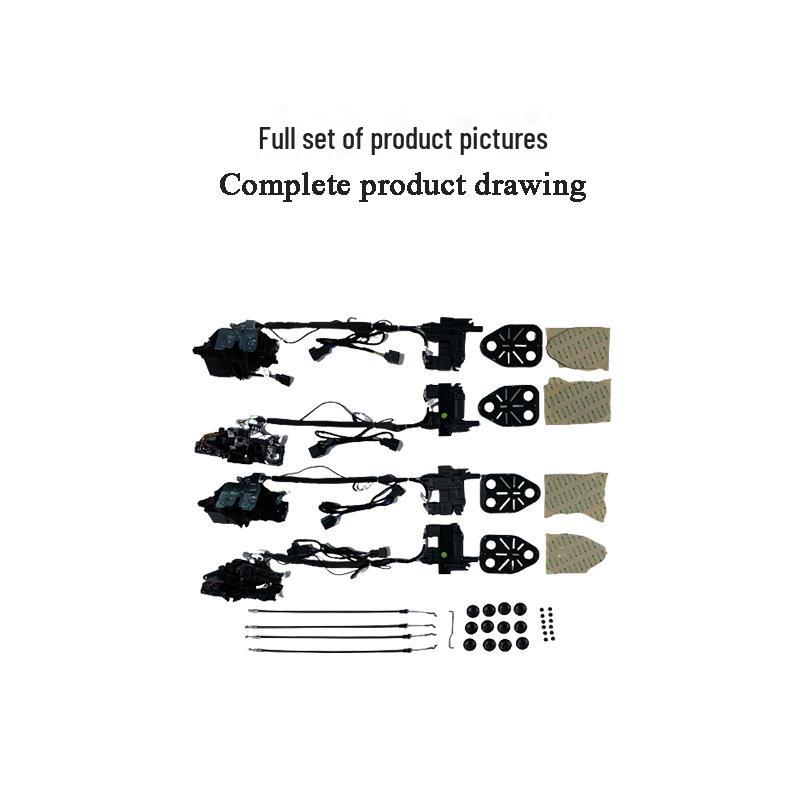 Модернизация автоматического электрического дверного замка Xiaopeng P7: Интеллектуальная функция самовсасывания