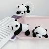 Papa Bear 3D Panda Brooch - Cute Plush Bag & Clothes Accessory