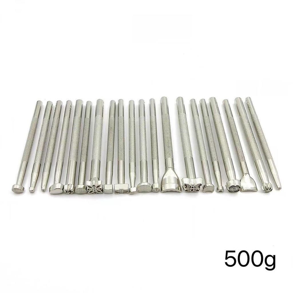 20-Piece DIY Leather Carving and Stamping Tool Set