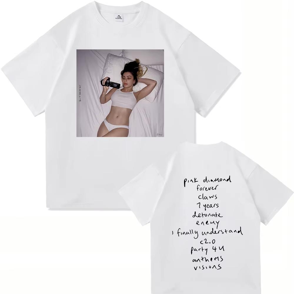 Summer shortsleeved Tshirt for Women trendy brand loose roundneck pure cotton breathable versatile and casual style shirt