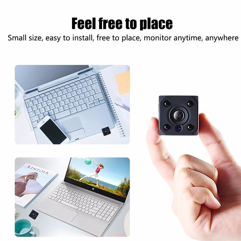 Мини-камера Wi-Fi HD, маленькая камера, датчик 1080P, видеокамера ночного видения, микровидеокамера
