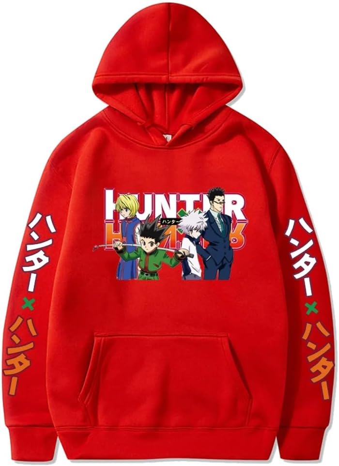 2024 Hunter X Hunter Худи с капюшоном Аниме Худи Флисовая Уличная одежда Свитшот Оверсайз Одежда Свитер Пуловер Мужчины Женщины