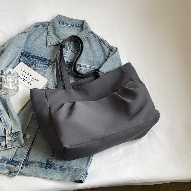 Холщовая сумка женская сумка через плечо большая вместительная сумка для поездок на работу однотонная сумка