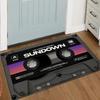 Retro Cassette Tape Rug Non Slip Washable Carpet Adjustable Floor Mat Dirt Resistant Easy Clean Kitchen Bathroom Decor