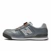 BOSTON Work Wide JSAA Class Dial Cm [New Balance] (Safety Shoes, Shoes, Lightweight, A, Type, BOA, Boa, Oil-Resistant Rubber) 818(GRY+WHT+GRY) 28.0