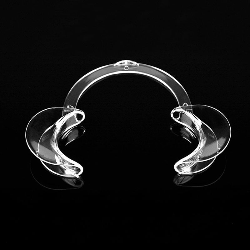 3Pcs Dental C Shape Lip Cheek Retractors Plastic Mouth Opener Dentistry Tools