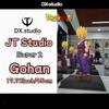 JT Studio Super Saiyan 2 Gohan Dragon BallZ Four Proportions 17.71Inch/45cm Can be move PVC Anime Battle Figure Toys Gifts