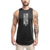 Bodybuilding Tank Tops Gym Fitness Workout Sleeveless Man Casual Sportswear Stringer Vest Cotton Singlet