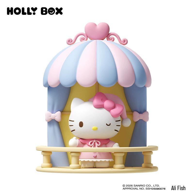 Ночник-украшение Sanrio My Melody и Hello Kitty - Модная игровая фигурка, подарок