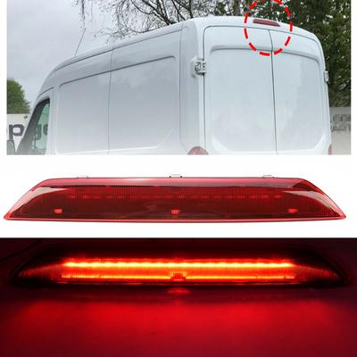 Для Ford Transit 150 250 2015 2016 2017 2018 Третий красный светодиодный стоп-сигнал высокой яркости Лампа с красным рассеивателем Аксессуары для задних фонарей