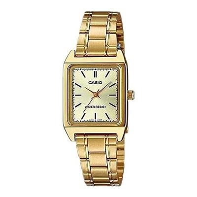 [Casio] CASIO Стандартные кварцевые женские часы LTP-V007G-9E Золотой металлический браслет Зарубежная модель [Параллельный импорт]