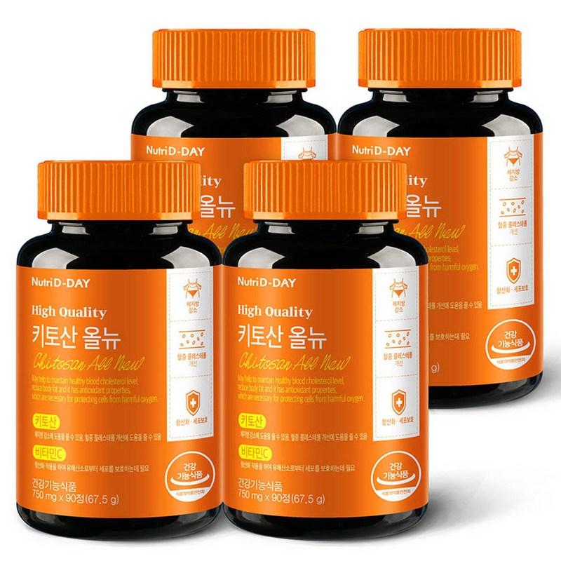 Nutri D-Day Diet Chitosan All New, 90 таблеток, 4 единицы