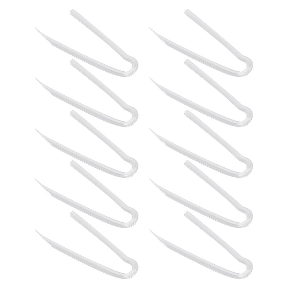 10Pcs 3.3x2.0mm Hearing Aid Tubes Replacement Preformed Sound Tube Hearing Aid Maintenance