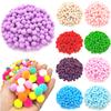 10/15 мм 150 шт./100 шт. изготовление ювелирных изделий DIY детские игрушки ремесло многоцветный швейный помпон плюшевый шар мягкие пушистые аксессуары материал ручной работы