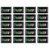 AAFM1 10/20/50pcs Car Window Lift Button Stickers Steering Wheel Badge Interior Decoration For Skoda VII VRS Yeti Fabia Octavia Kodiaq