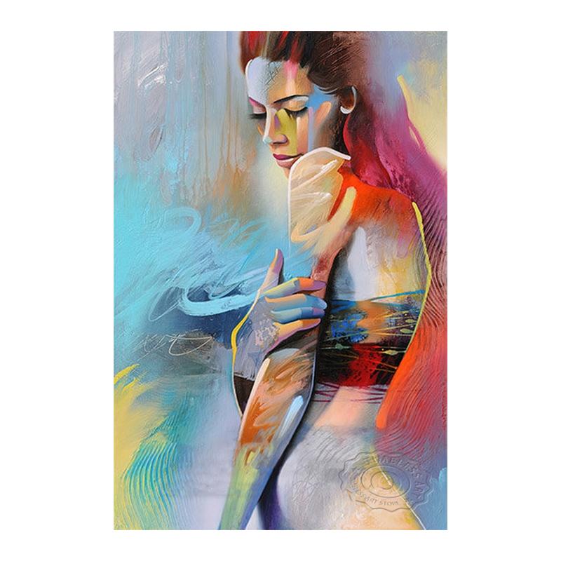 Минималистичный абстрактный сексуальный обнаженный рисунок, женский холст, живопись, постеры, настенные картины, принты для дома, Декор в гостиную