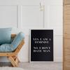 Enough  Empower Wall Art Canvas Painting Motivation Poster Minimalistic Typography Abstract Flowers Prints Living Home Decor