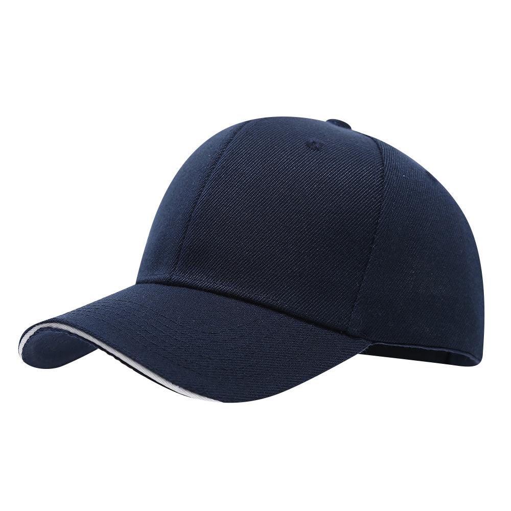 6-панельная Бейсболка Классическая Унисекс Кепка Snapback Для Мужчин Женщин Кепка Отца С Сэндвич-Козырьком Повседневная Хип-Хоп Уличная Однотонная Кепка
