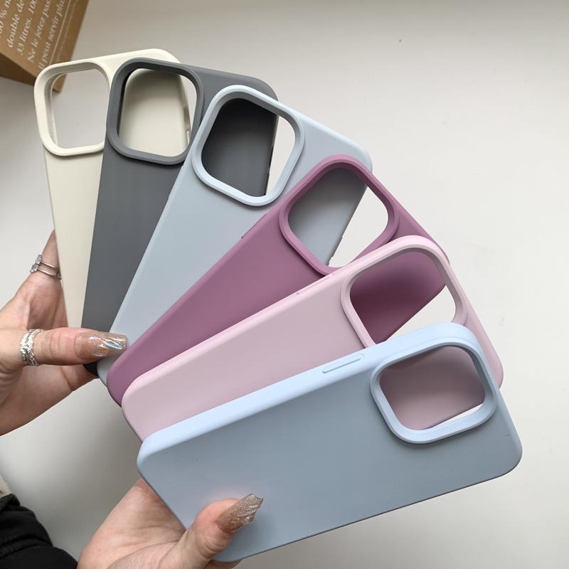 Чехол из жидкого силикона для Apple iPhone 15 16 14 13 12 11 17 Pro Max 17 Air 16 Plus Телефон Оригинальный Официальный Стиль Защитная Крышка