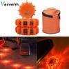 Car Emergency Roadside Safety Flares Light Road Magnetic LED Strobe Warning Light Flashlights Rescue Light IP44 Car Beacon