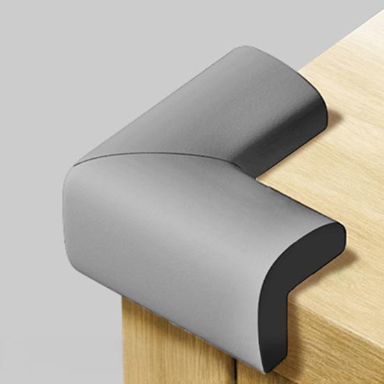 4 шт. Защитник углов мебели для защиты от детей, Противоударный, Самоклеящийся, Угол стола, Прямой угол, Защита углов с острыми краями, Бампер для безопасности ребенка