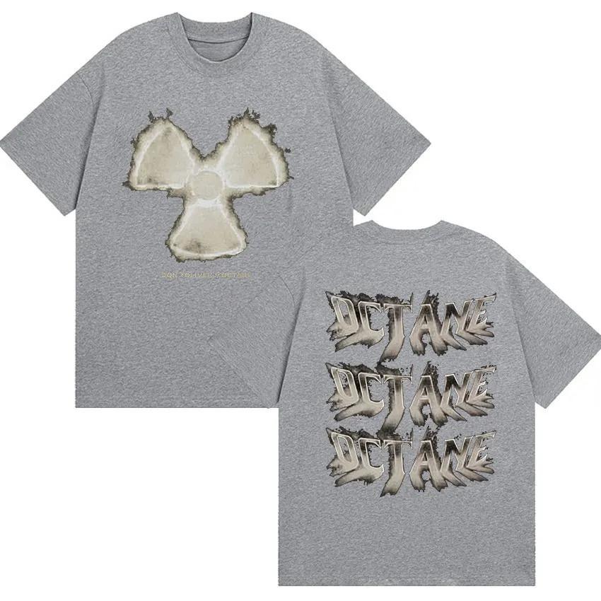 Rapper Don Toliver Octane Album 2026 Merch T Shirt Unisex Gothic Vintage Cotton T-shirts Hip Hop Loose Clothing T-shirt