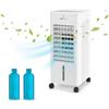 UFESA CL604 Climatiseur Mobile,Fonction 3-en-1 De Refroidissement,Ionisé Et Ventilateur,65W,3 Vitesses,3 Modes,Ècran Tactile,Rése