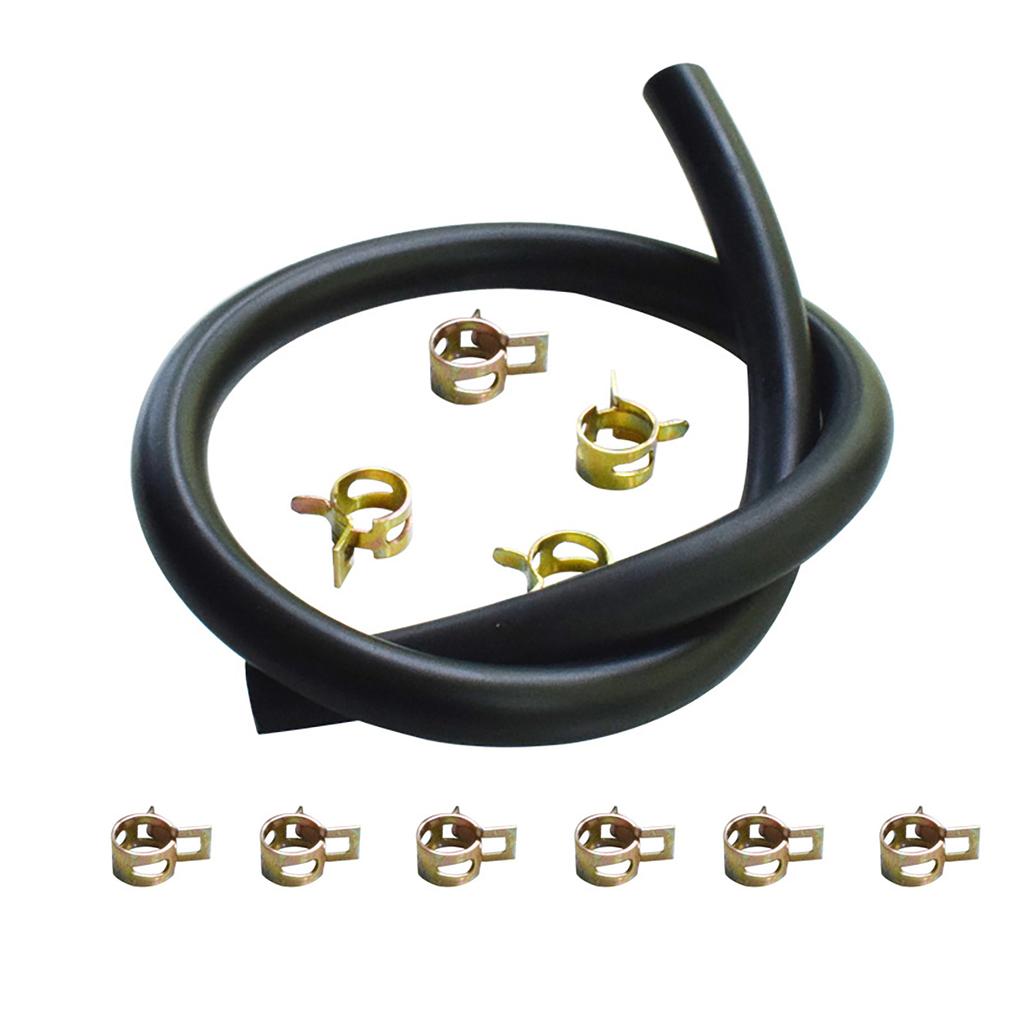 Upgrades Fuel Hose 7mm Includes 10 Hose Clamps Corrosion Resistant Fuel Hose for Automotive Gasoline Diesel Engines