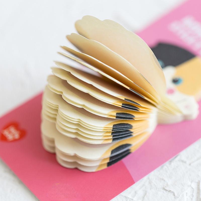1 Pcs Cute Cat Series Sticky Note Student Message Sticker N Times Memo Pad Scrapbooking School Label Stationery