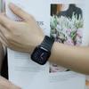 Для Apple Watch 10 46 мм/Ultra 2/Ultra 49 мм/9 8 7 45 мм/SE (2023) SE (2022) SE 6 5 4 44мм/3 2 1 42мм Магнитный силиконовый ремешок для часов