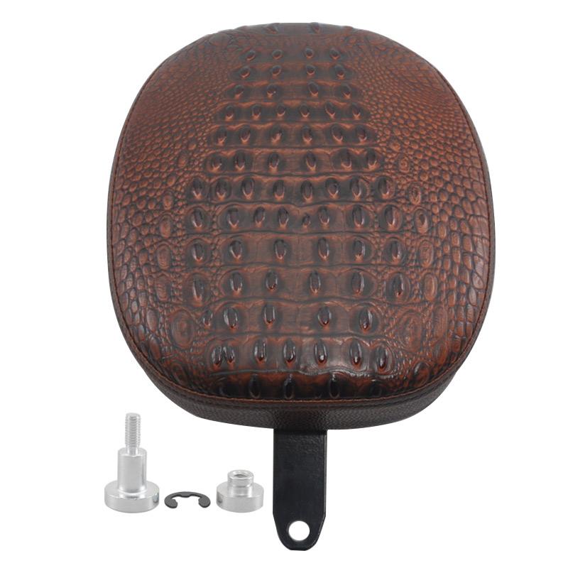 Motorcycle Accessories Rear Passenger Pillion Pad Seat PU Leather Black Brown For 2010-2015 Harley-Davidson Forty Eight XL1200X