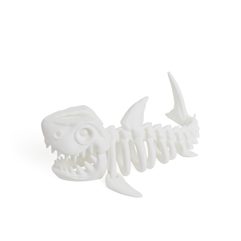 Многосуставная Подвижная 3D-печатная Модель Акулы Ручной работы Имитация Акулы Настольное Украшение