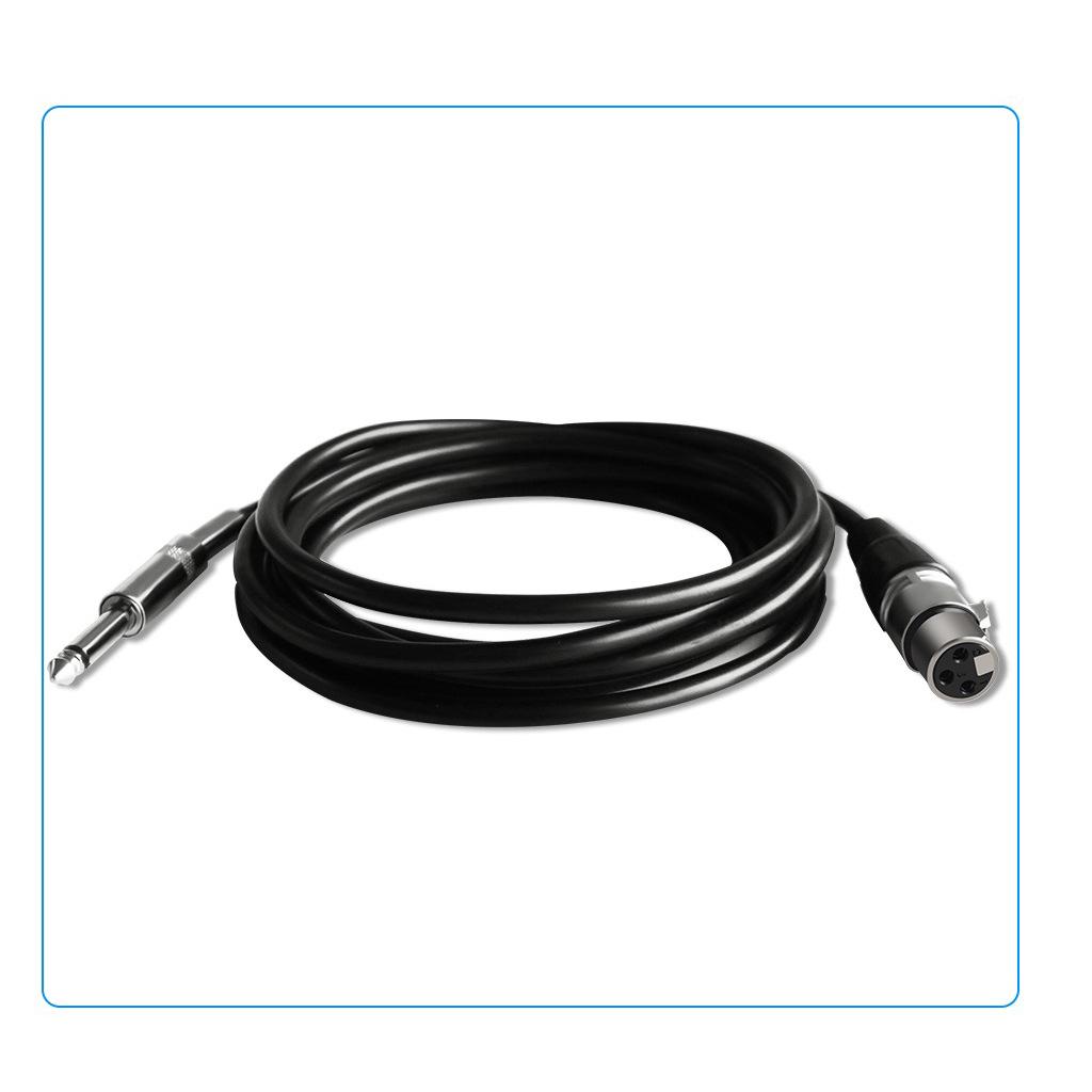 6.35mm to XLR Female Unbalanced Microphone Cable, Audio Mixer Cable - Available in 1.5m/3m/5m/10m Lengths