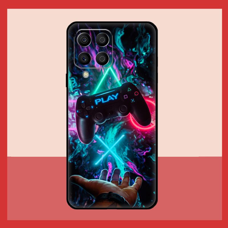 Cool Gaming Controller Case For Samsung Galaxy M52 M32 M53 M16 M11 M21 M31 M35 M12 M13 M14 M15 M36 M56 M55 M34 M54