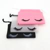 High Quality Large Square EVA Frosted Drawstring Storage Bag for Eyelash Extension Tools Customizable Beauty Tool Case