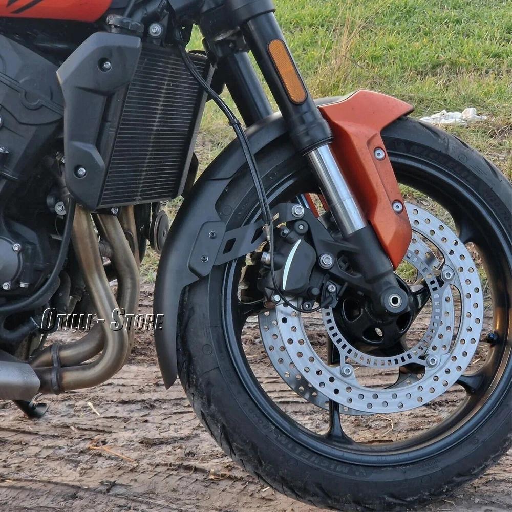 Аксессуары для мотоциклов Новый удлинитель переднего крыла Для Trident 660 Trident660 2021 2022 2023 2024 Защита колеса Черный