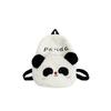 Animal Students School Bag Plush Cartoon Messaage Bag Adjustable Panda Backpack  Travel
