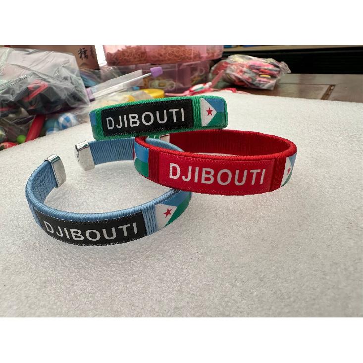 Браслет с флагом Чемпионата мира по футболу 2026 Испания Спортивный браслет Вышитый браслет Товары для болельщиков