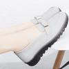 Girls Flat Shoes Womens Flat Shoes 2025 Spring Summer Shoes Women High Heels Leather Casual Women Casual Loafers