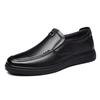 FashionFashion Cow Leather Loafers for Men Spring Autumn Soft Sole Casual Men's Driving Shoes Designer Soft Sole Black Dress Shoes Male