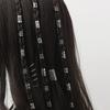 90PCS Dread Locks Dreadlocks Beads Metal Cuff Clips Hair Braid Tubes Hollow Out Hair Ring Women